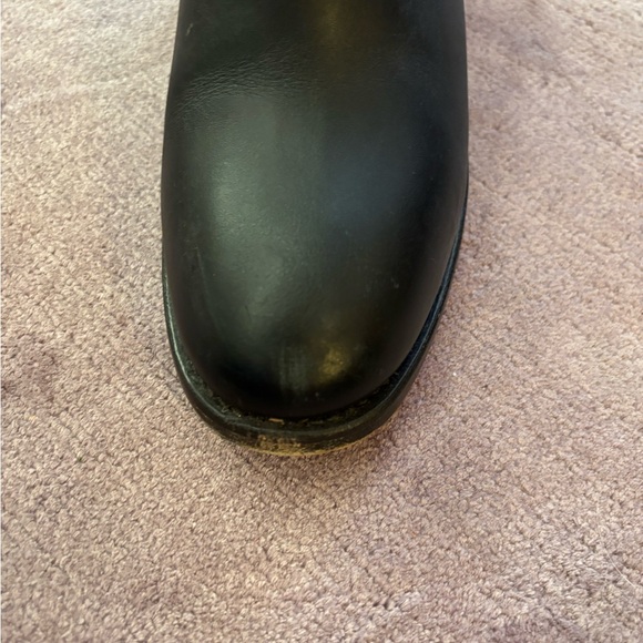 A.P.C. Black Heeled Leather Boots - Picture 13 of 14